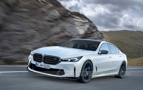 Nuevos modelos de coches eléctricos - 2025 bmw m5 touring renderizado