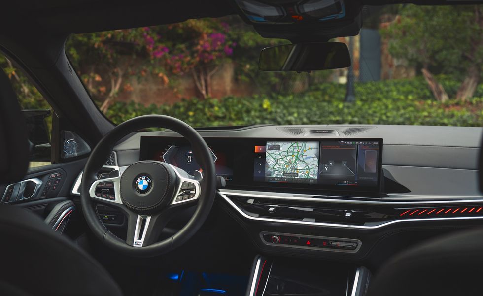 How luxurious is the interior in the 2023 BMW X6 SUV?