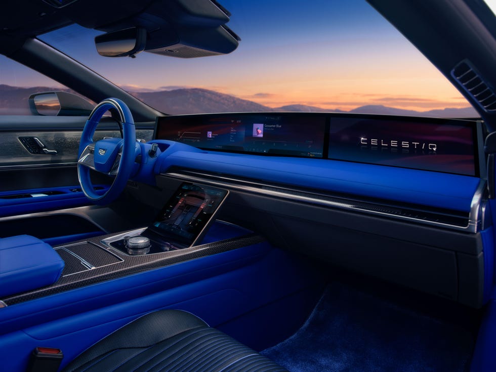 2024 cadillac celestiq interior