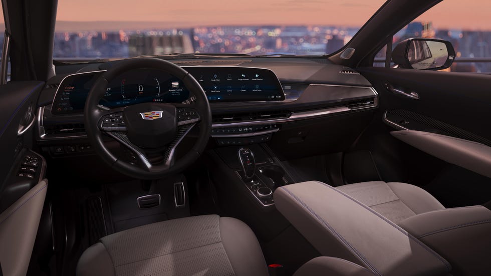 interior cadillac xt4 2024