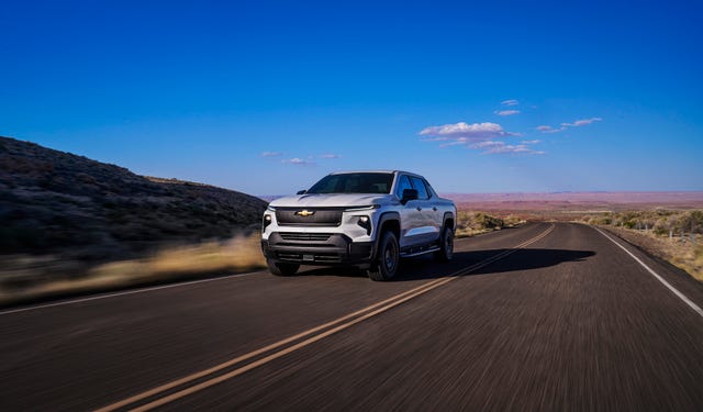 2024 Chevy Silverado EV Has up to 450 Miles of Range, per the EPA