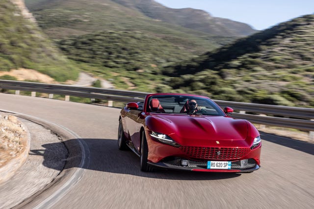 2024 Ferrari Roma Spider Channels the Brand's Golden Age