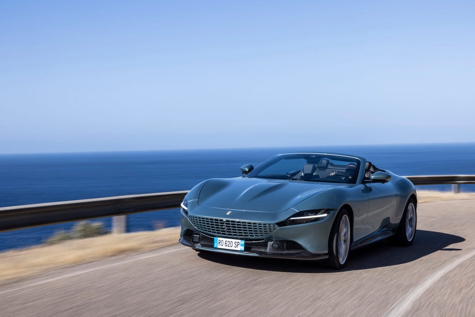 View Photos of the 2025 Ferrari Roma Spider