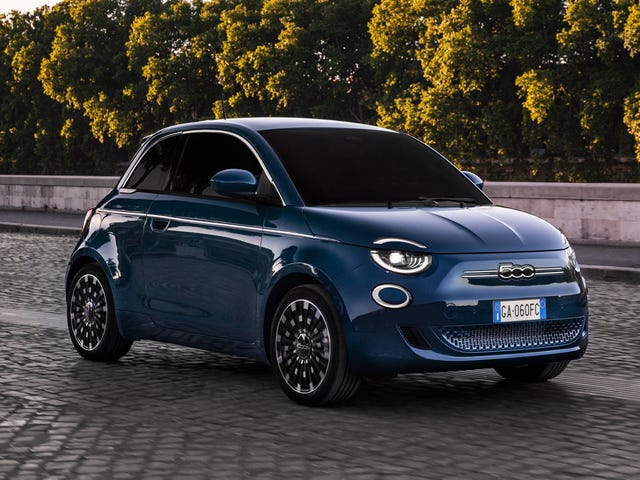 2024 fiat 500e hatchback