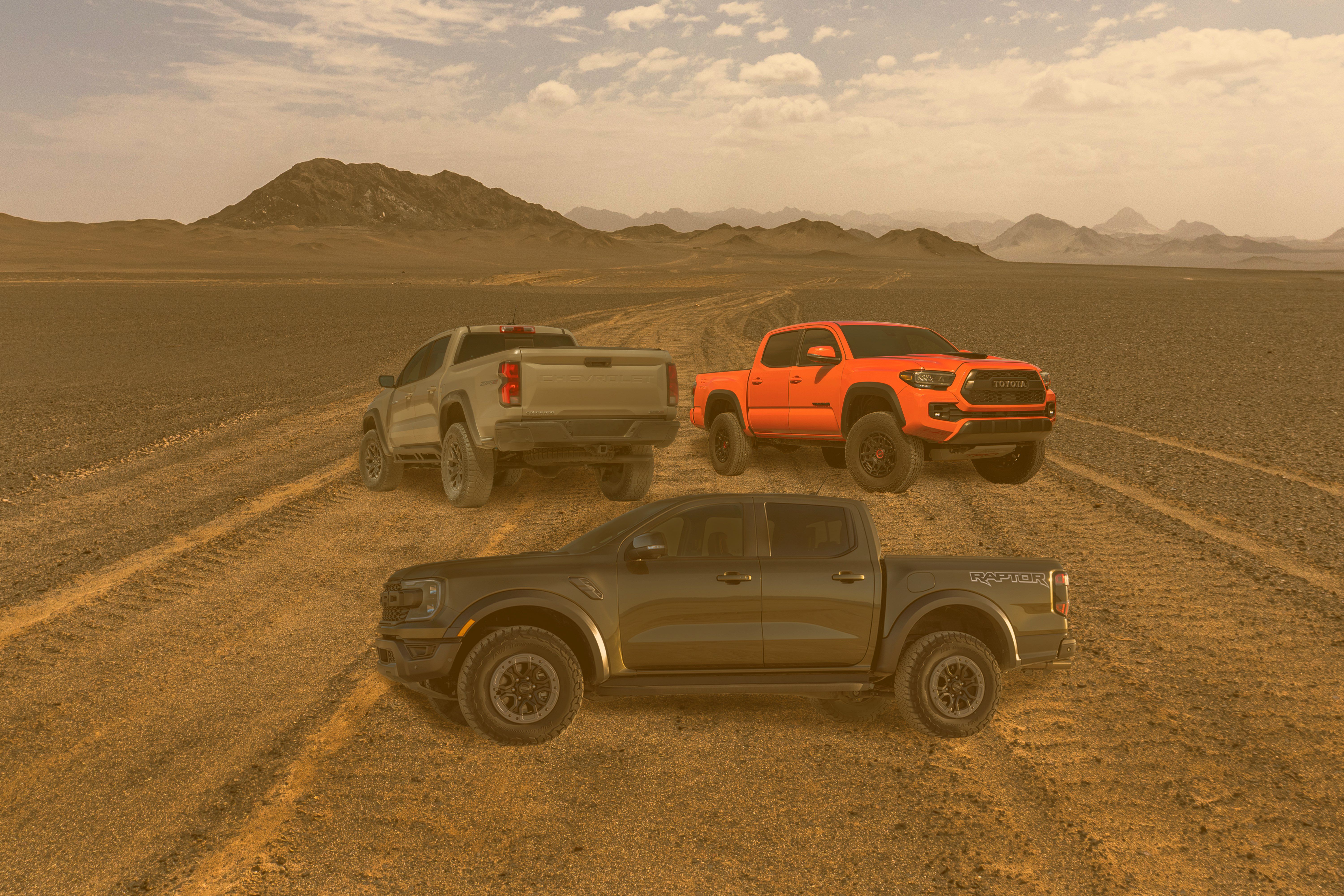 Ford Ranger Raptor Vs Chevrolet Colorado Zr2