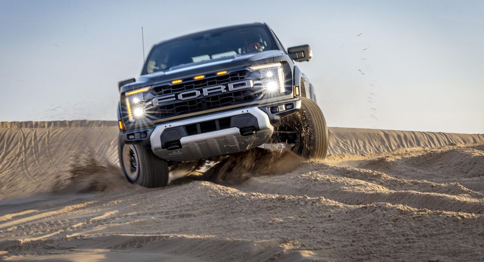 View Photos of the 2024 Ford F150 Raptor
