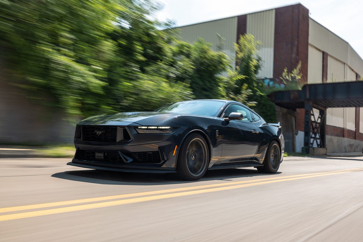 View Photos of the 2024 Mustang Dark Horse