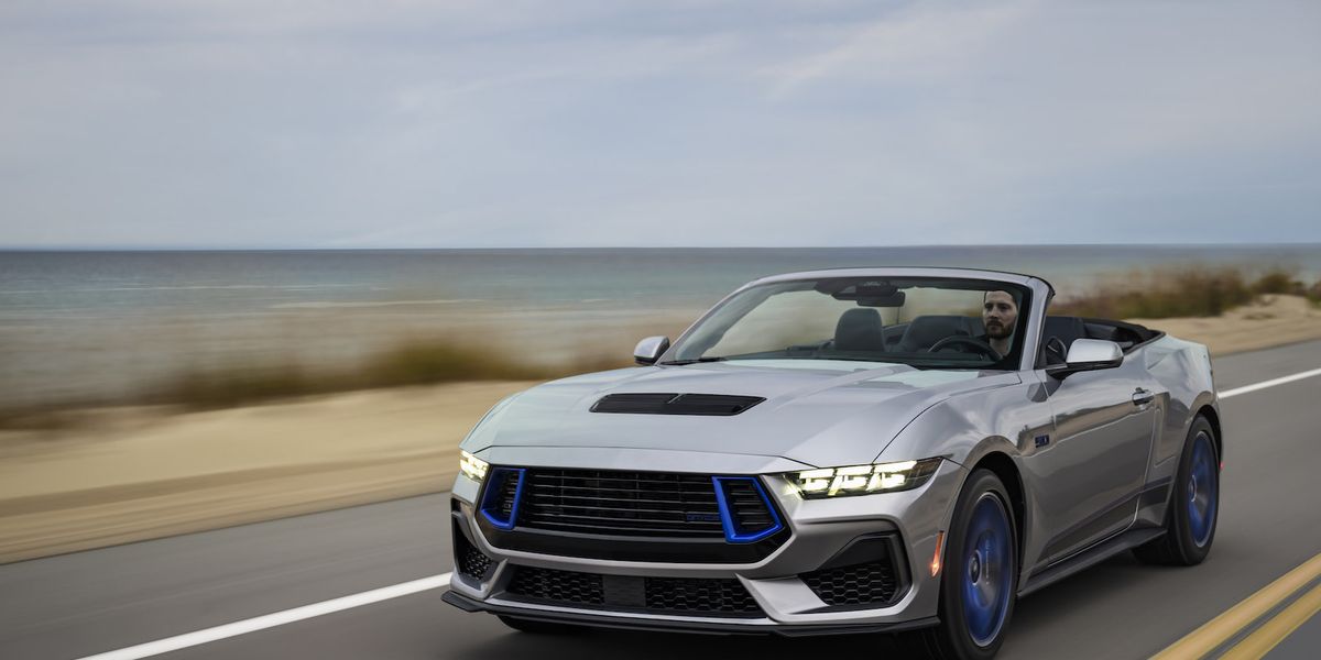 2024 Ford Mustang GT California Special Boasts Rave Blue Bits TrendRadars