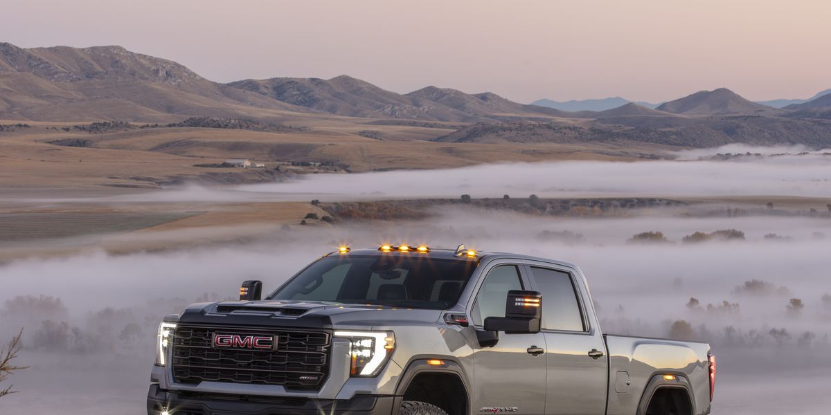 The 2024 GMC Sierra HD AT4X AEV Climbs, and Moves, Mountains