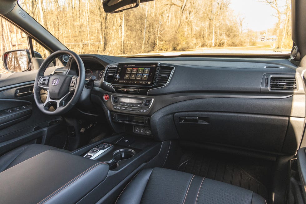 2025 honda ridgeline trailsport interior