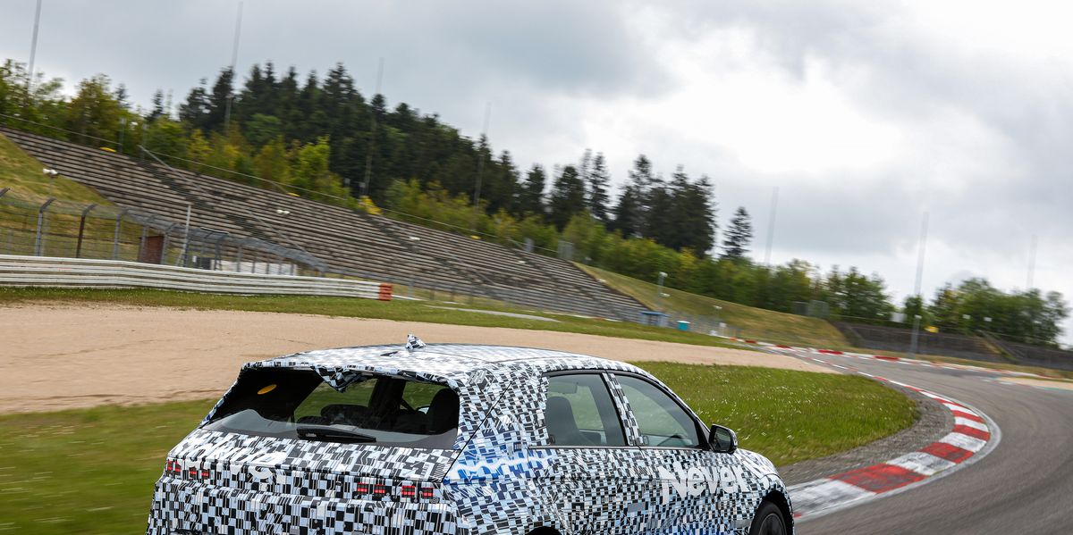 View Photos of the Hyundai Ioniq 5 N Prototype at the Nürburgring
