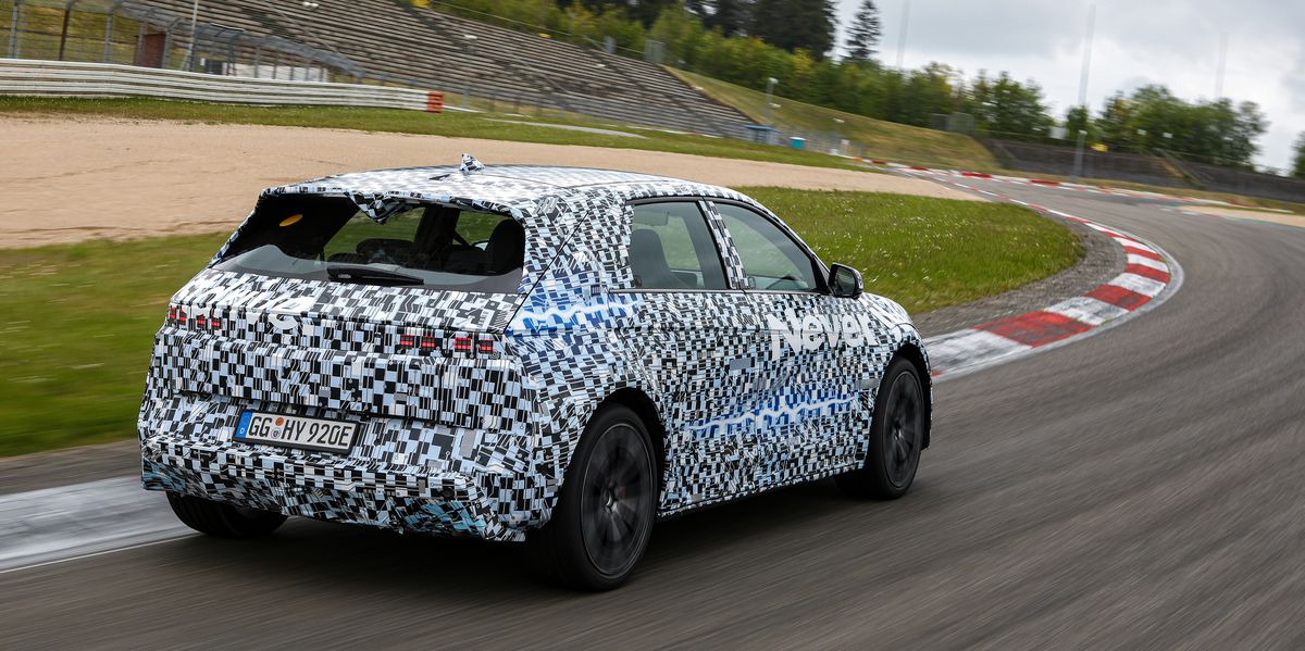 View Photos of the Hyundai Ioniq 5 N Prototype at the Nürburgring