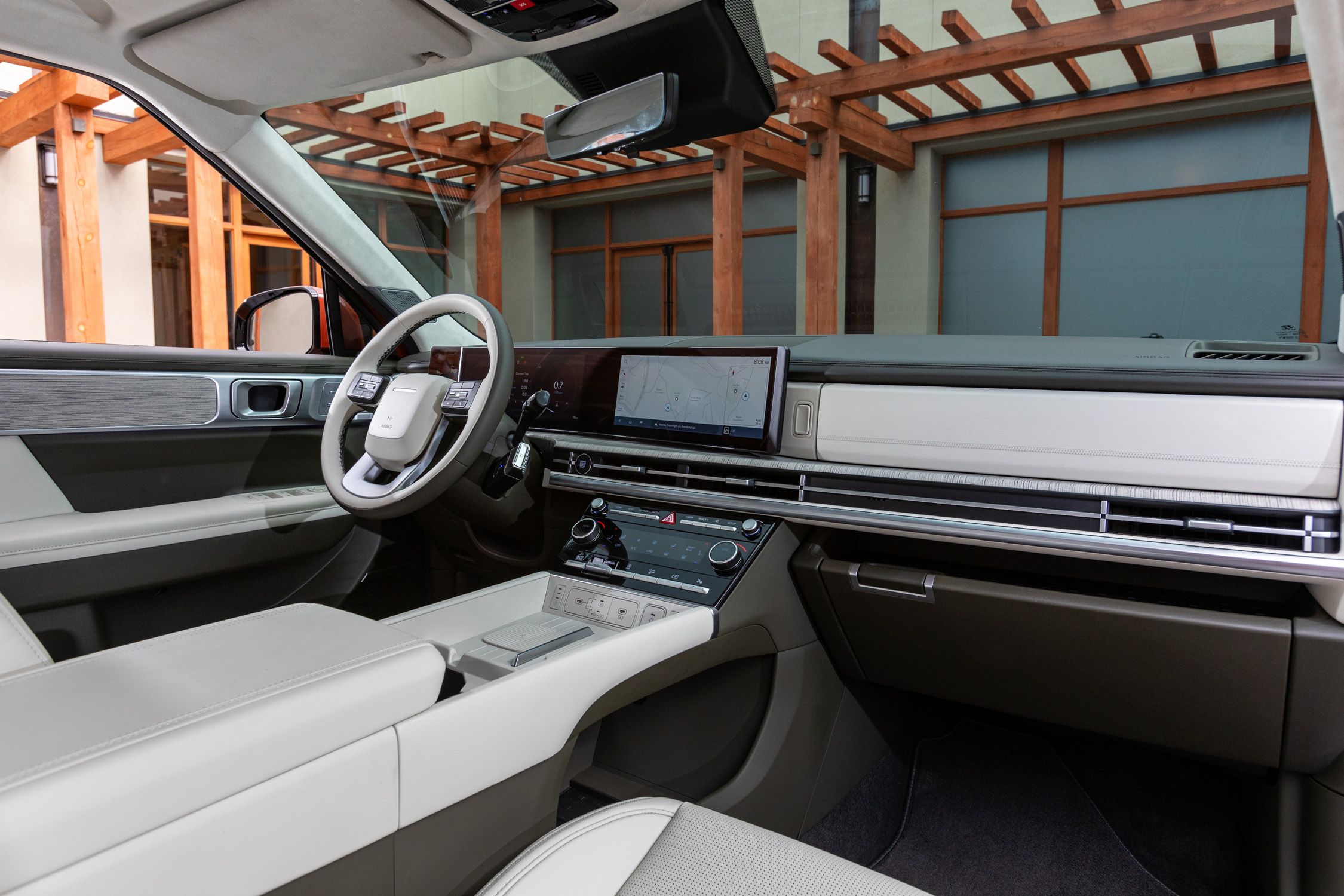 New Hyundai Santa Fe 2024 Interior Mirna Tamqrah