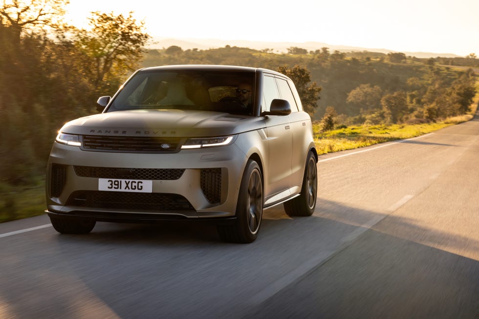 View Photos of the 2024 Range Rover Sport SV