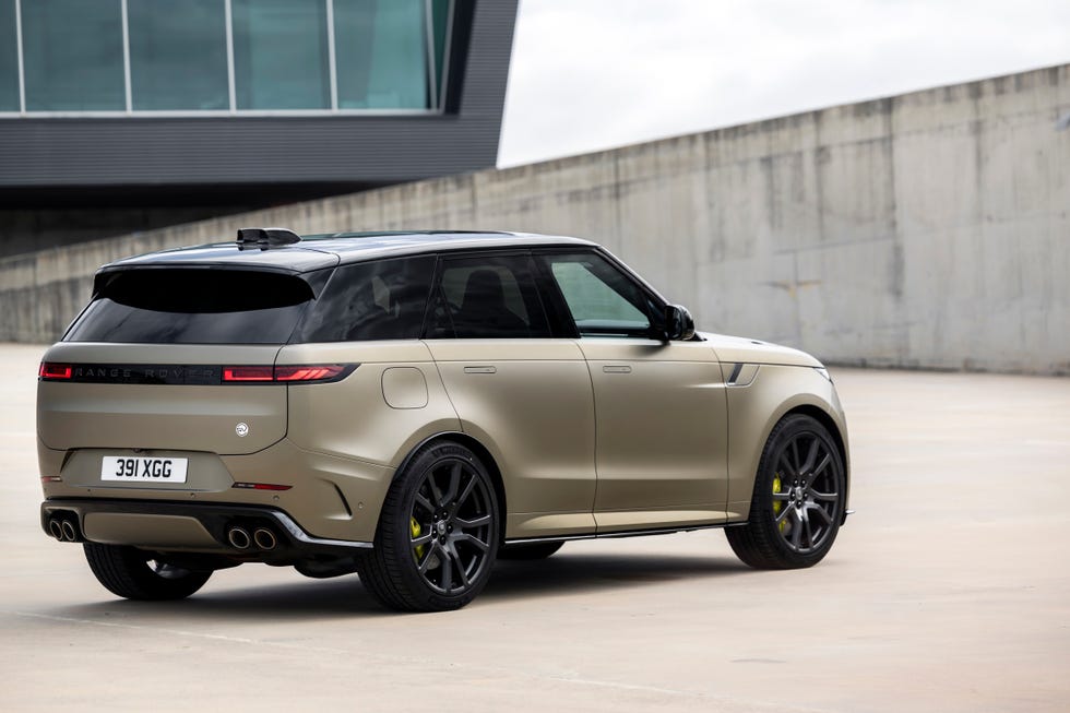 View Photos of the 2024 Range Rover Sport SV