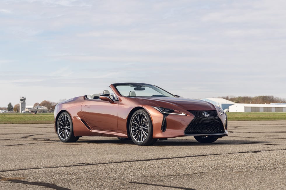 View Photos of the 2024 Lexus LC500 Convertible