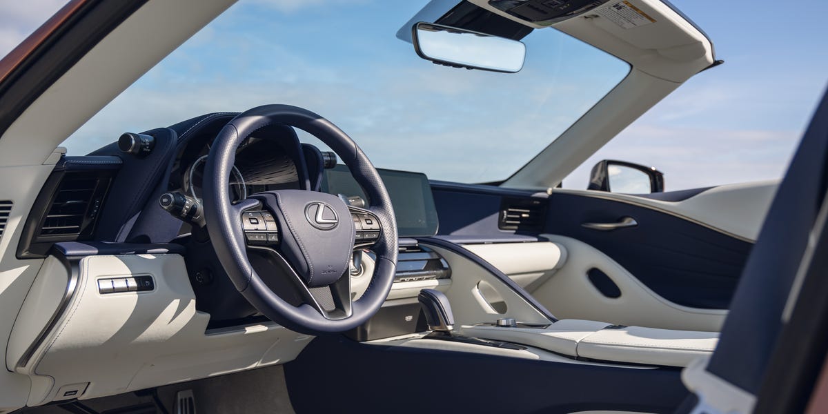 2024 Lexus Lc Impresses With Crisp New Screen Bespoke Build Cabin