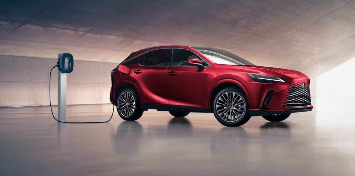 2024 lexus rx450h lineup