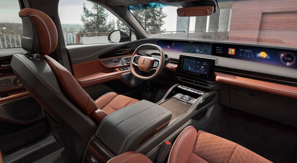 2025 lincoln nautilus hybrid interior