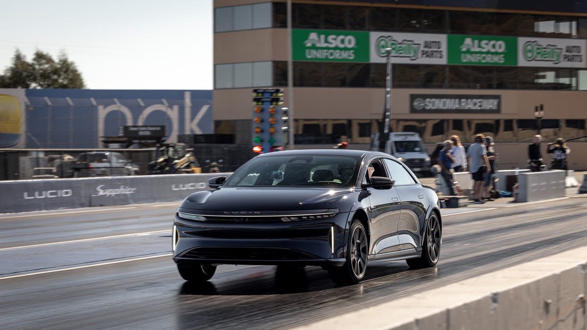 View Photos of the 2024 Lucid Air Sapphire