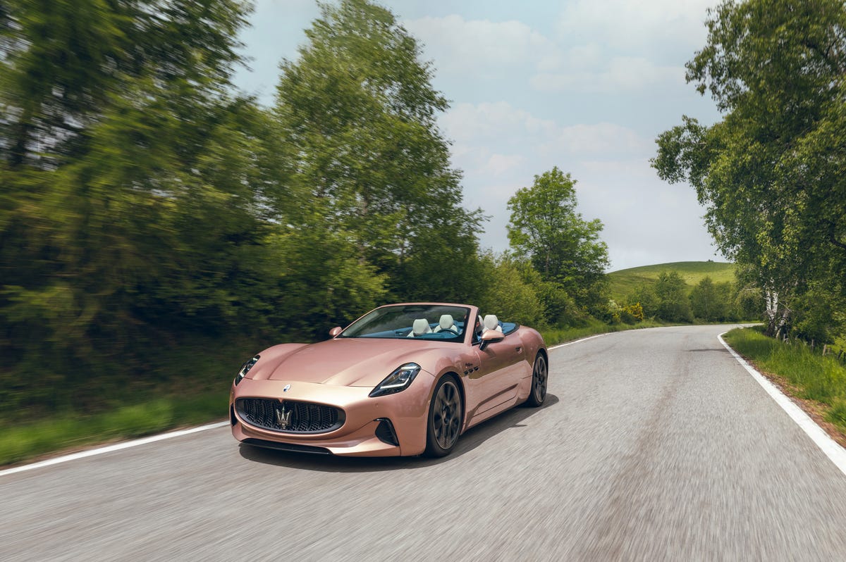 2024 Maserati GranCabrio Trofeo, 2025 GranCabrio Folgore Drive