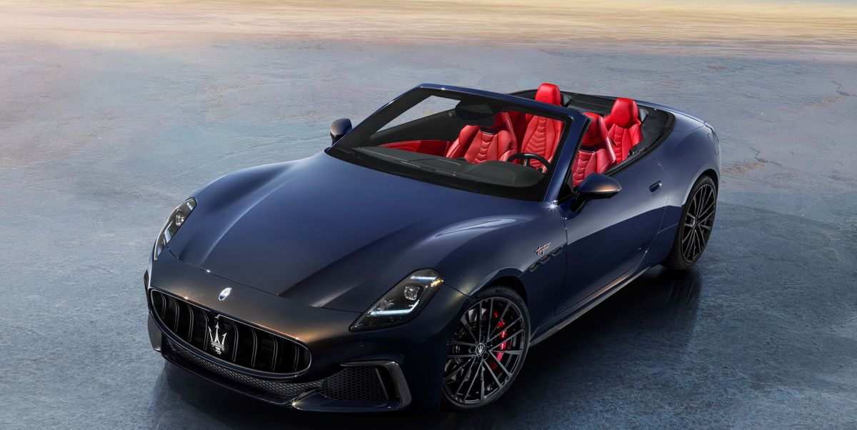 2024 Maserati GranCabrio Is a Droptop with 542 HP, AWD