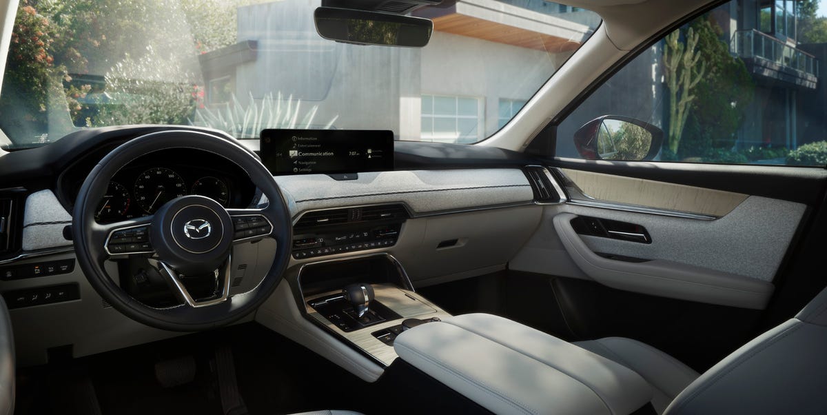 View Interior Photos of the 2024 Mazda CX-90