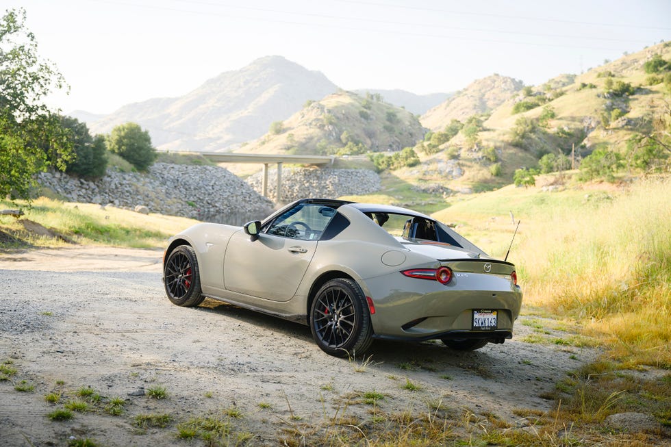 View Photos of the 2024 Mazda MX5 Miata RF Club vs. 2024 Subaru BRZ tS