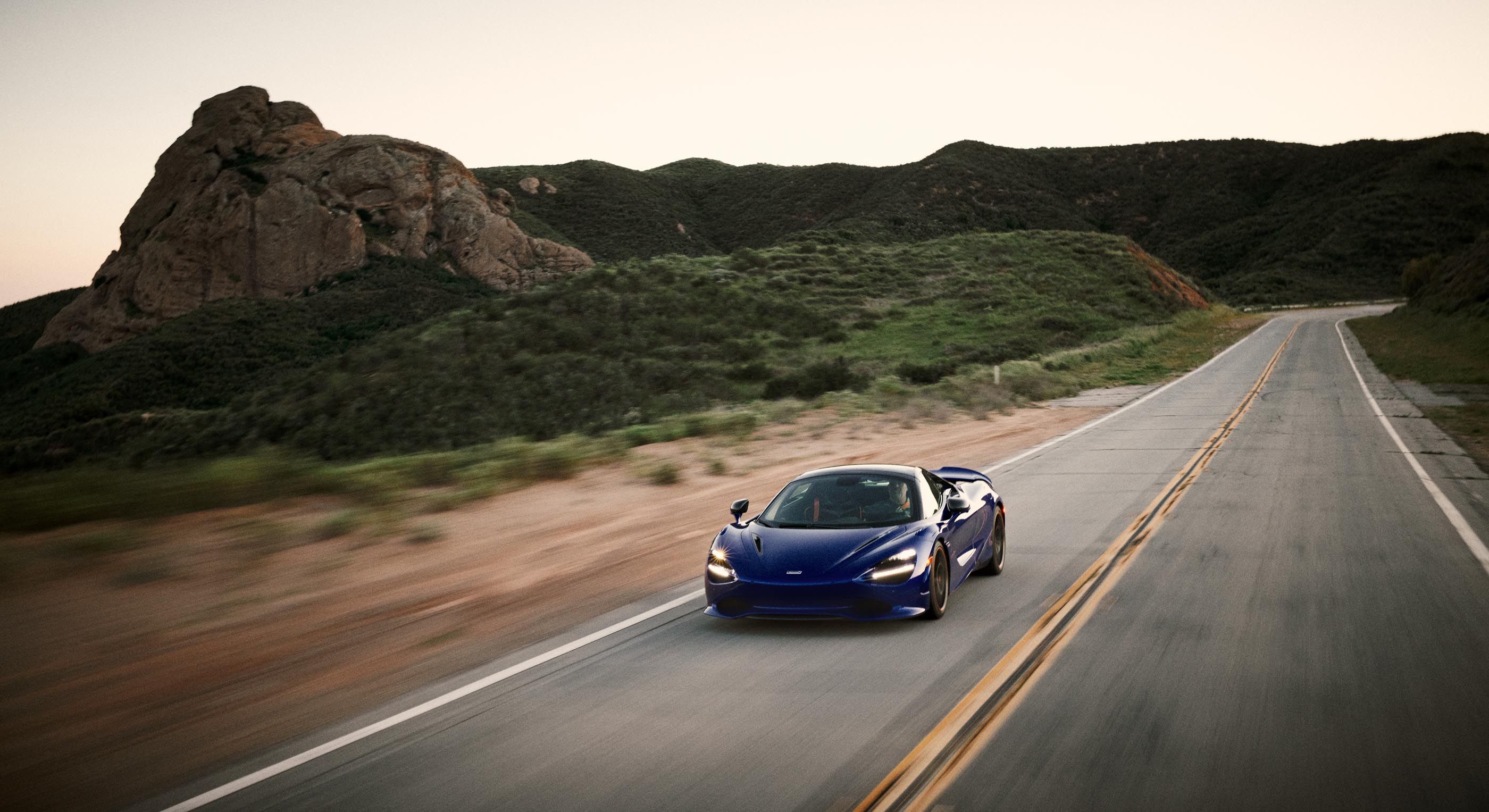 Driving Roads in Angeles National Forest