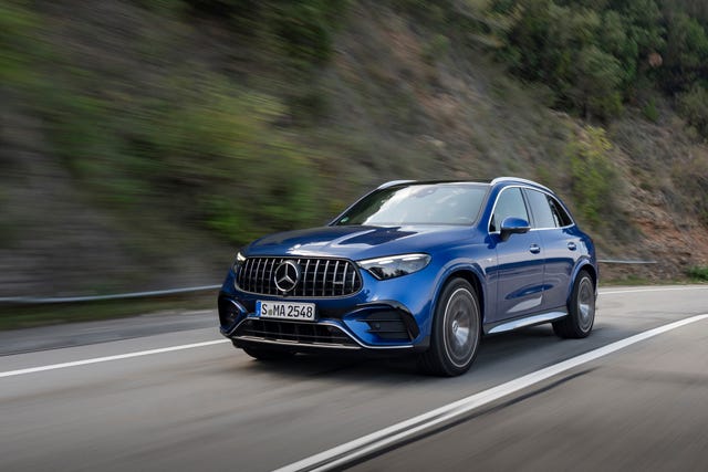 View Photos of the 2025 Mercedes-AMG GLC63 S E Performance