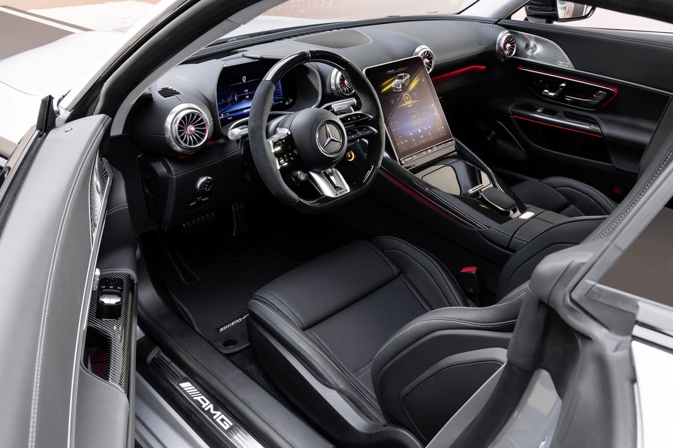 View Interior Photos of the 2024 Mercedes AMG GT Coupe