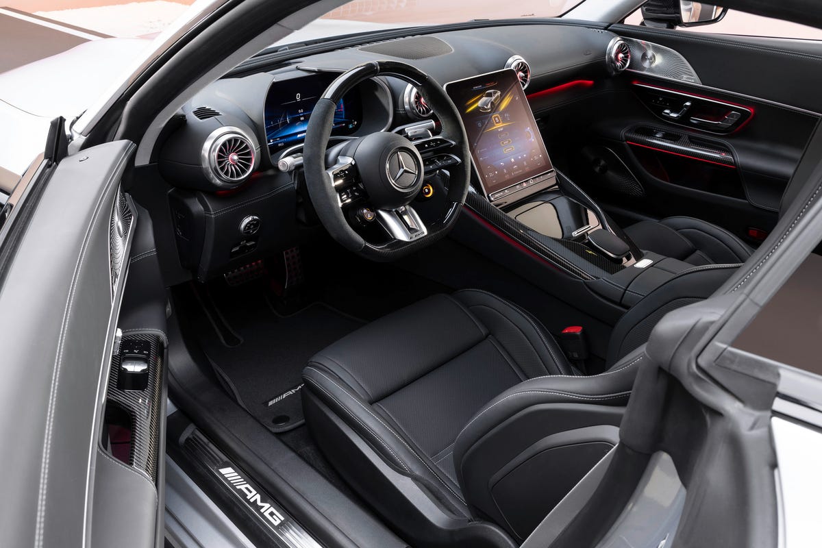 View Interior Photos of the 2024 Mercedes AMG GT Coupe