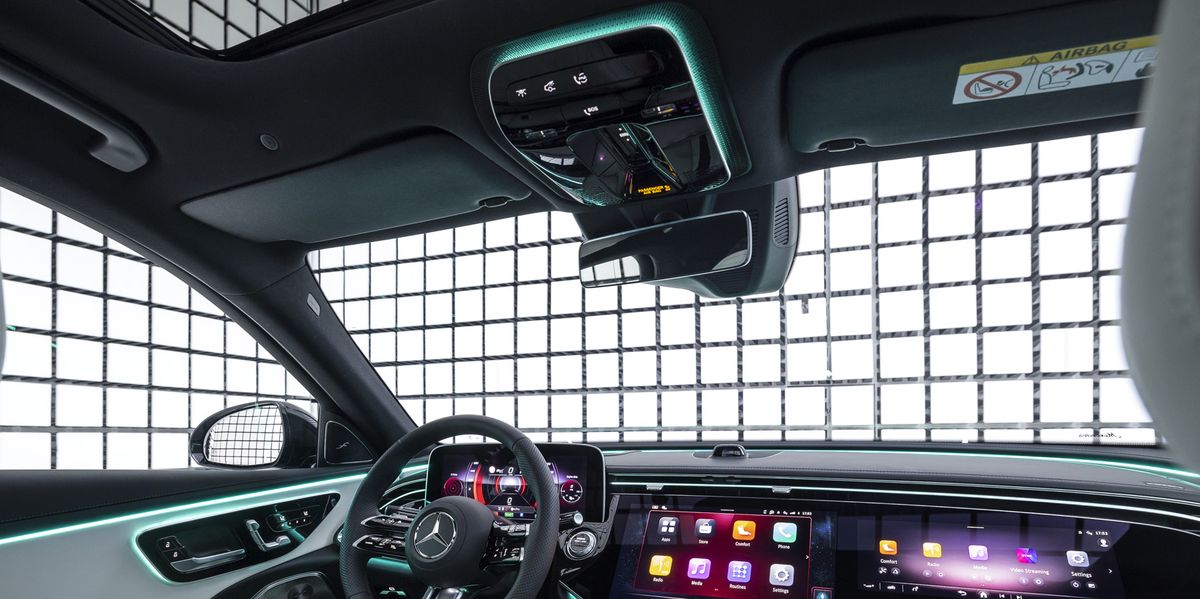 See Interior Photos of the 2024 MercedesBenz EClass TrendRadars