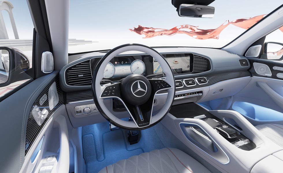 2024 mercedes maybach gls class interior