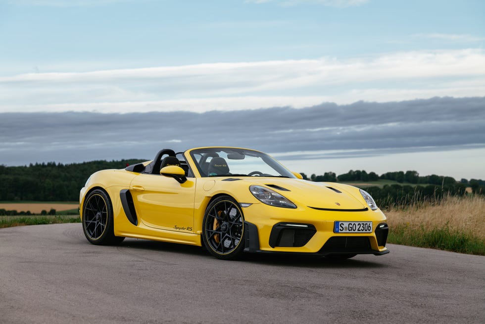 2024 Porsche 718 Spyder RS vs Jaguar F-Type