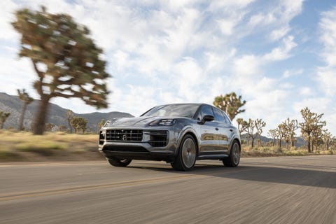 View Photos of the 2024 Porsche Cayenne Turbo GT Coupe and Cayenne S