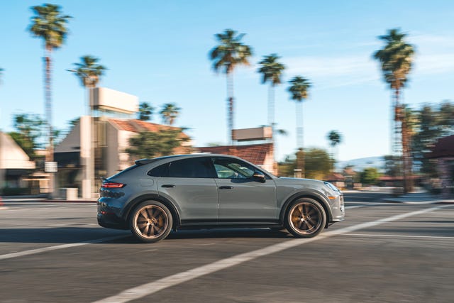 View Photos of the 2024 Porsche Cayenne Turbo GT Coupe and Cayenne S