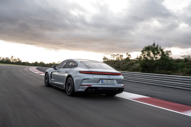 View Photos of the 2025 Porsche Panamera Turbo EHybrid