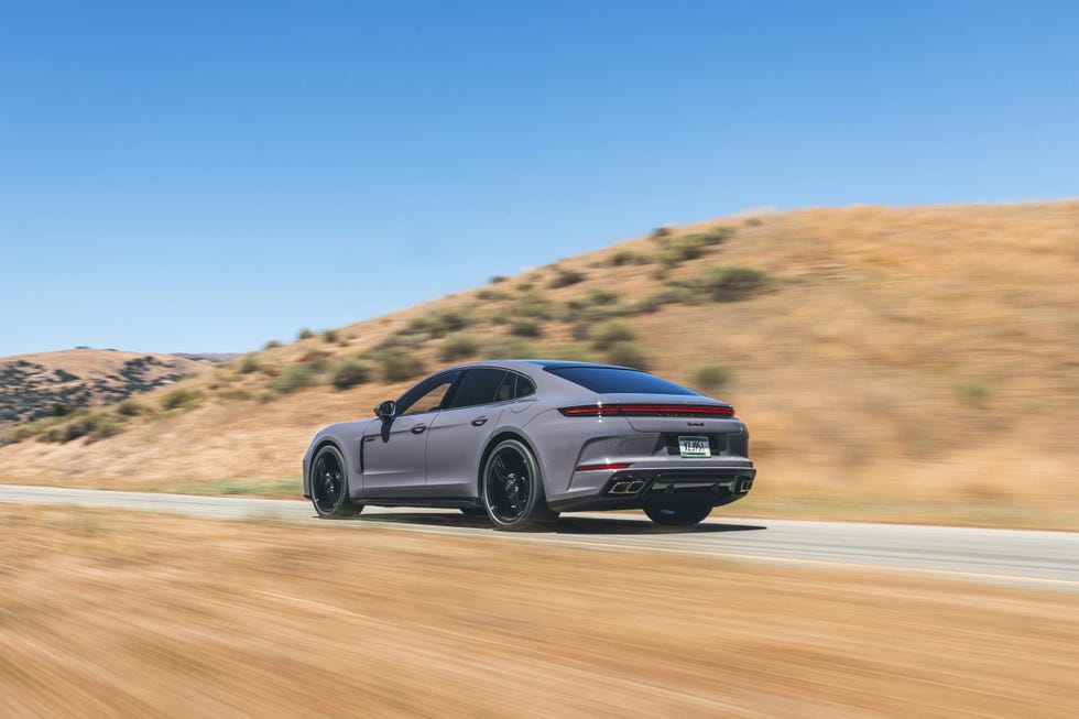 2025 Porsche Panamera Turbo S E-Hybrid Has Tech and Trickery