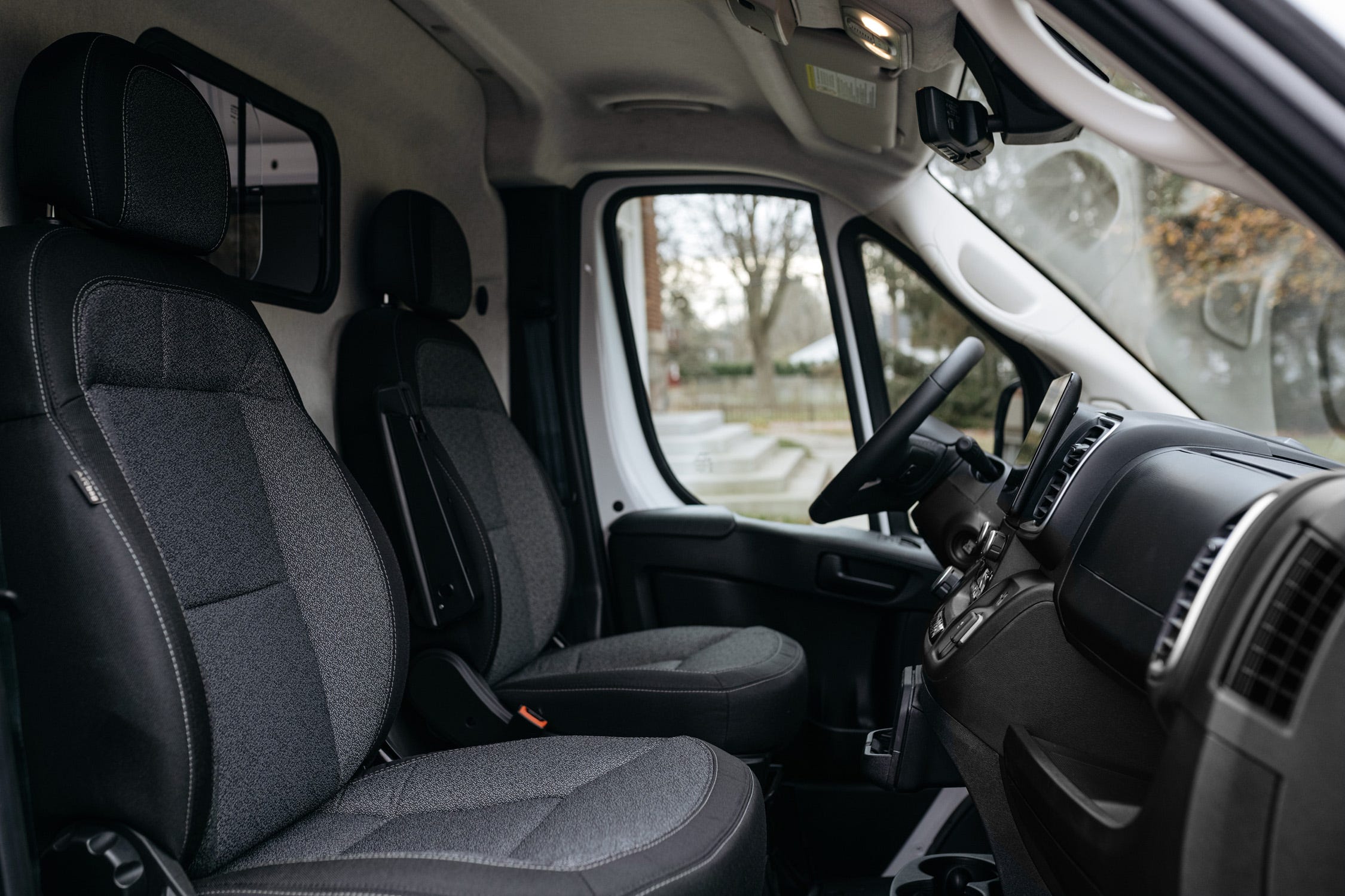 Ram ProMaster EV interior