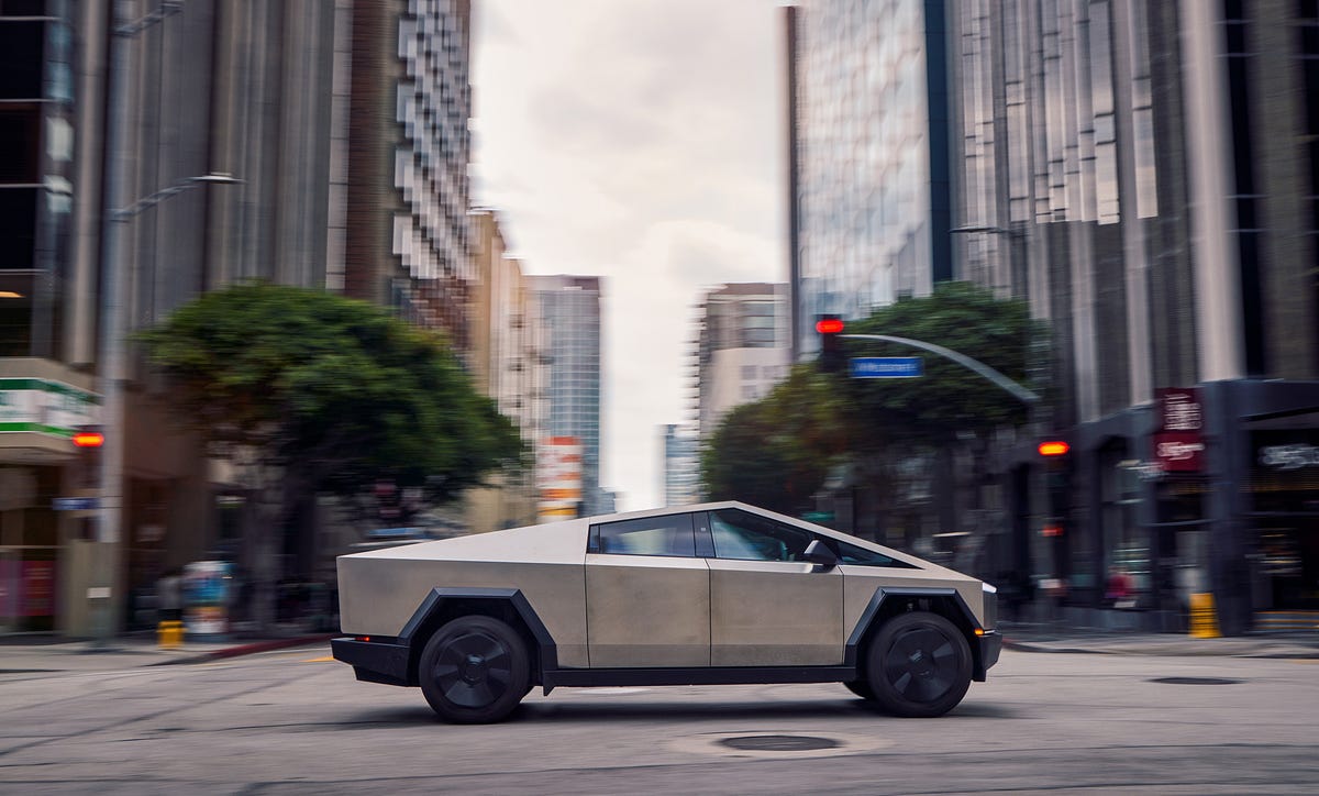 View Photos of the 2024 Tesla Cybertruck Beast