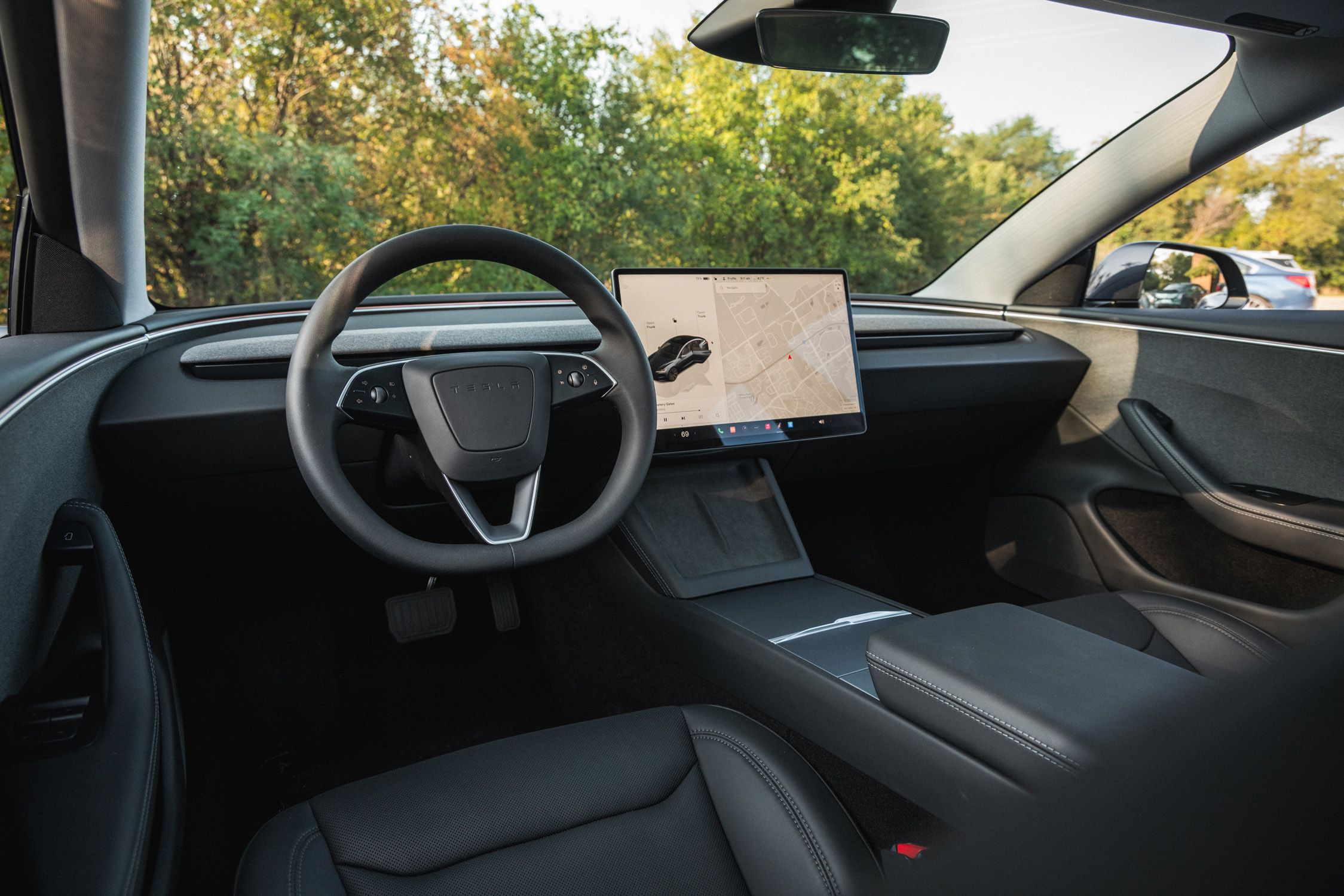 image of "View Interior Photos of the 2024 Tesla Model 3 Long Range RWD"