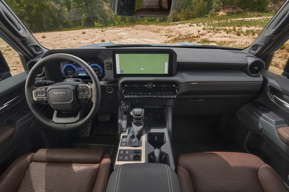 View Interior Photos of the 2024 Toyota Land Cruiser