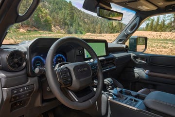 2024 toyota land cruiser interior