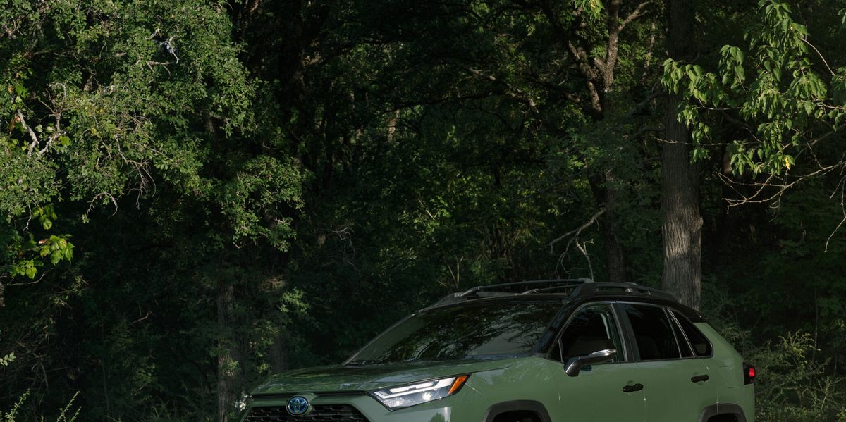 View Photos of the 2024 Toyota RAV4 Hybrid Woodland