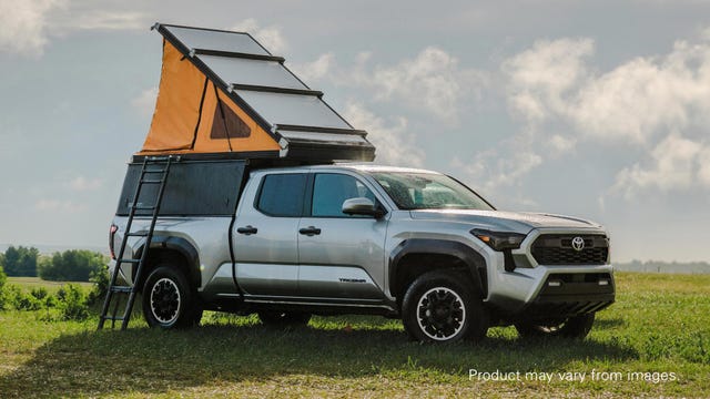 You Can Turn Your New 2024 Toyota Tacoma into a Camper for $7700