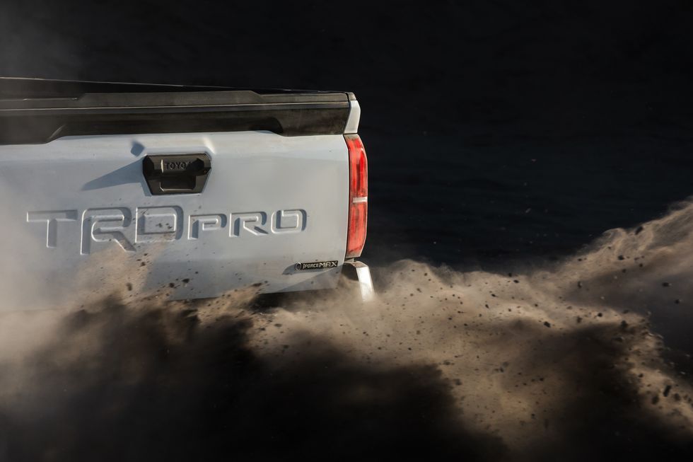 2024 toyota tacoma trd pro teaser tailgate iforcemax