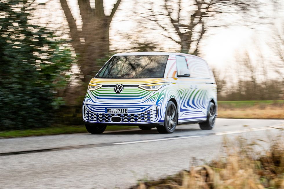 View Photos of the 2024 Volkswagen ID.Buzz Microbus Prototype