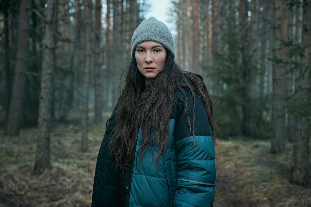 glaskupan. léonie vincent as lejla in glaskupan cr. courtesy of netflix © 2024