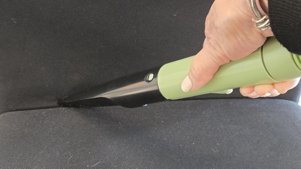 best car upholstery cleaners testing a bissell little green cleaner
